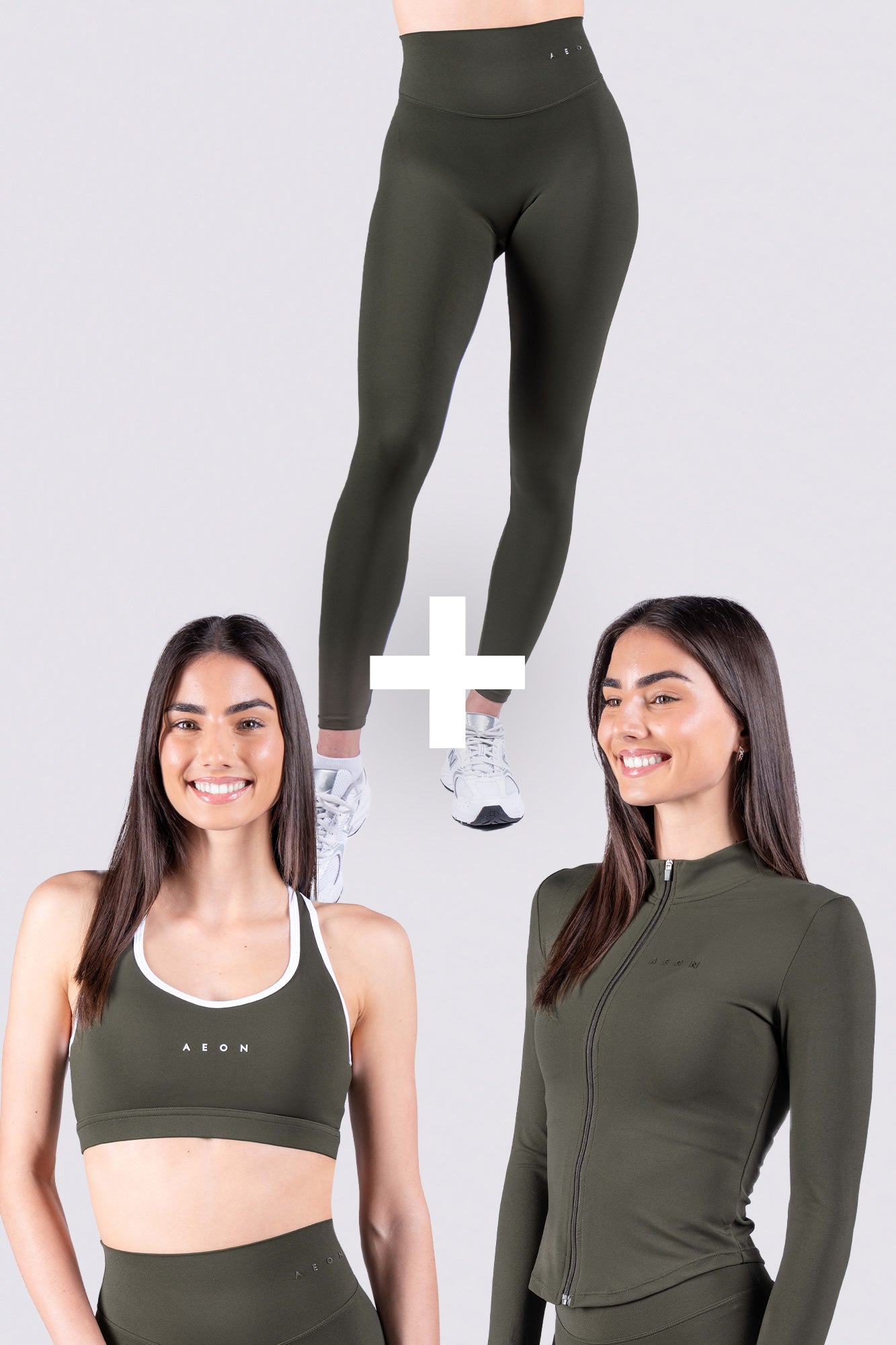 SECOND SKIN BUNDLE - OLIVE (3-PIECE)