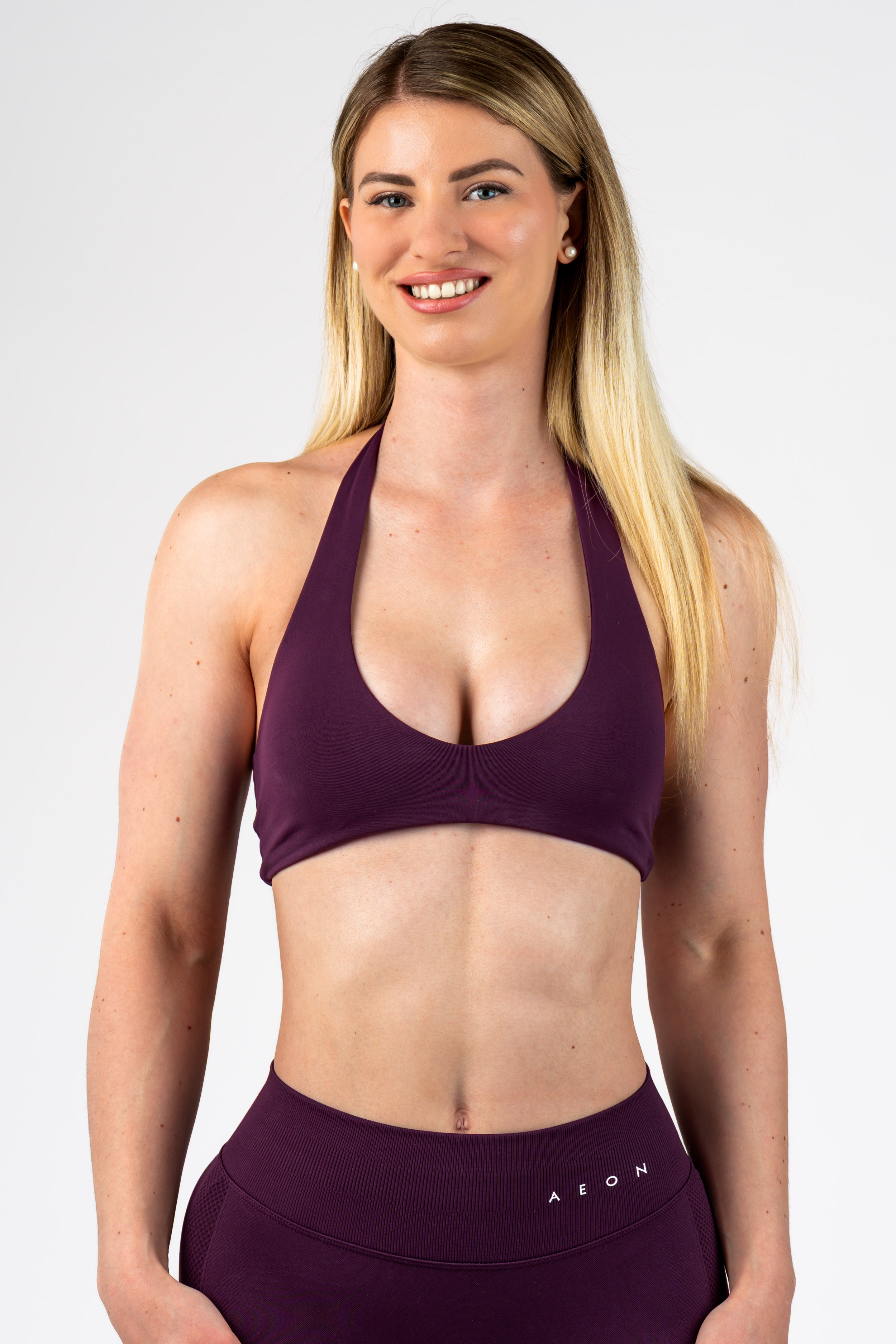 MOTION SEAMLESS HALTER NECK BRA V2