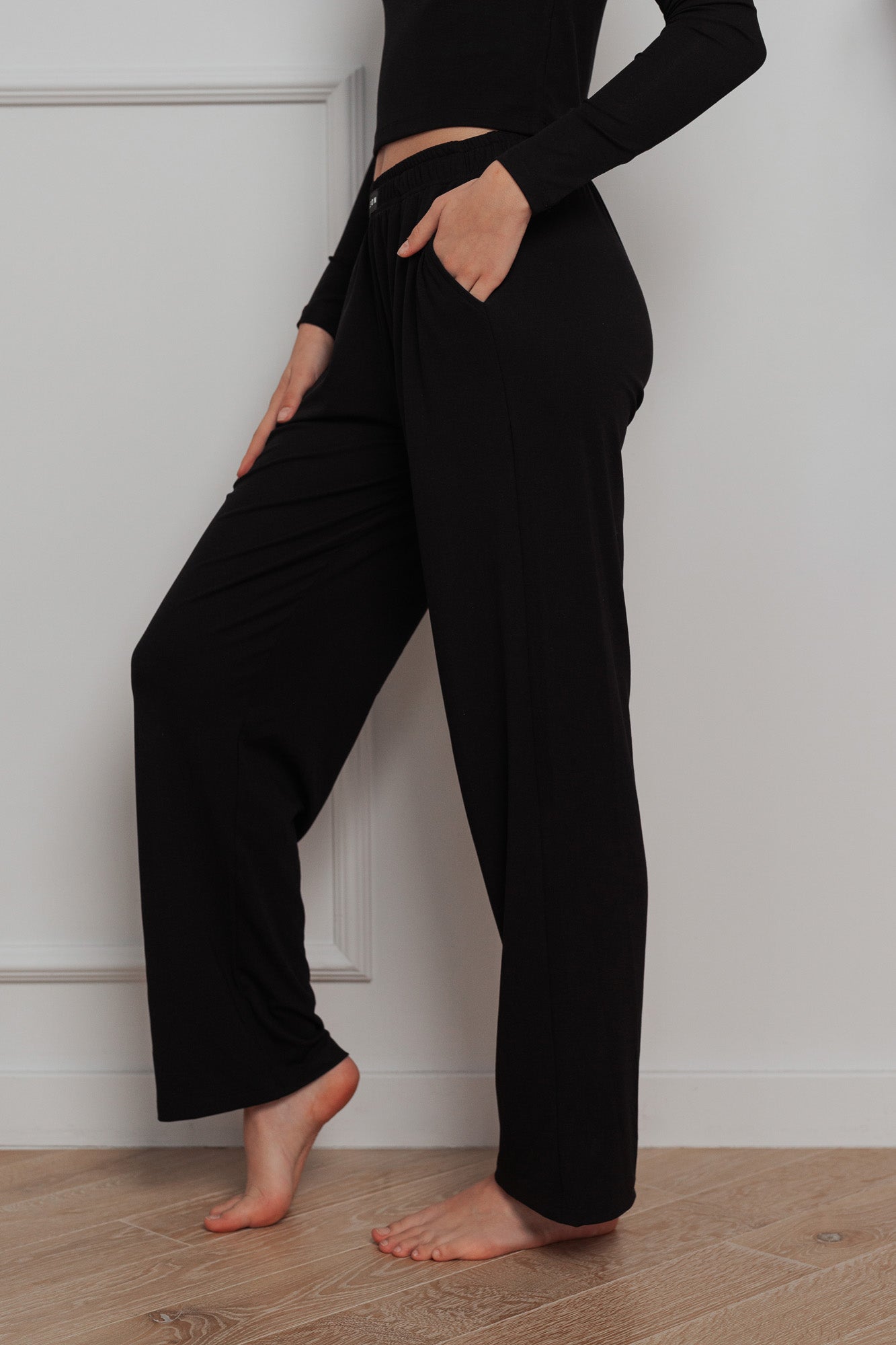 EASE PYJAMA BUNDLE - BLACK (2-PIECE)