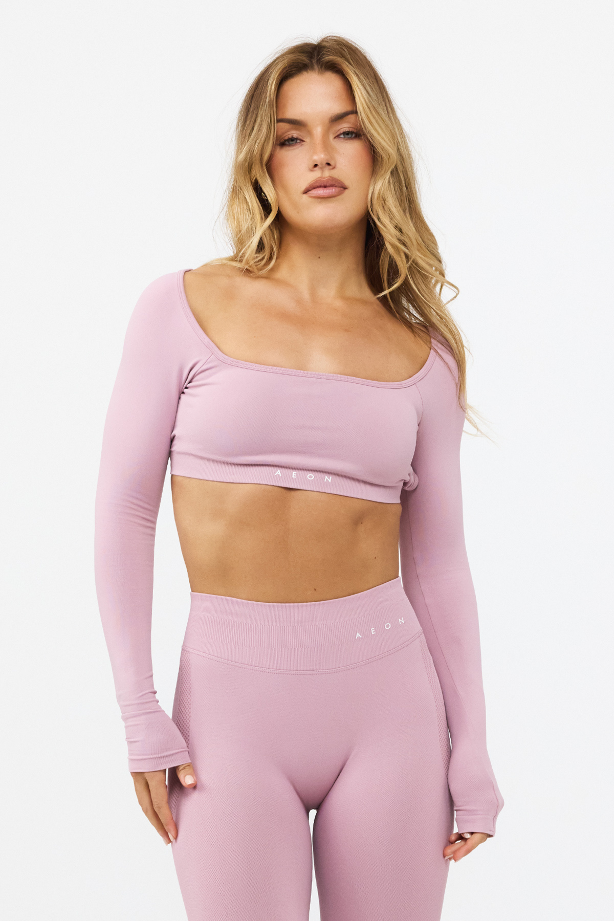 MOTION LONG SLEEVE CROP TOP V2