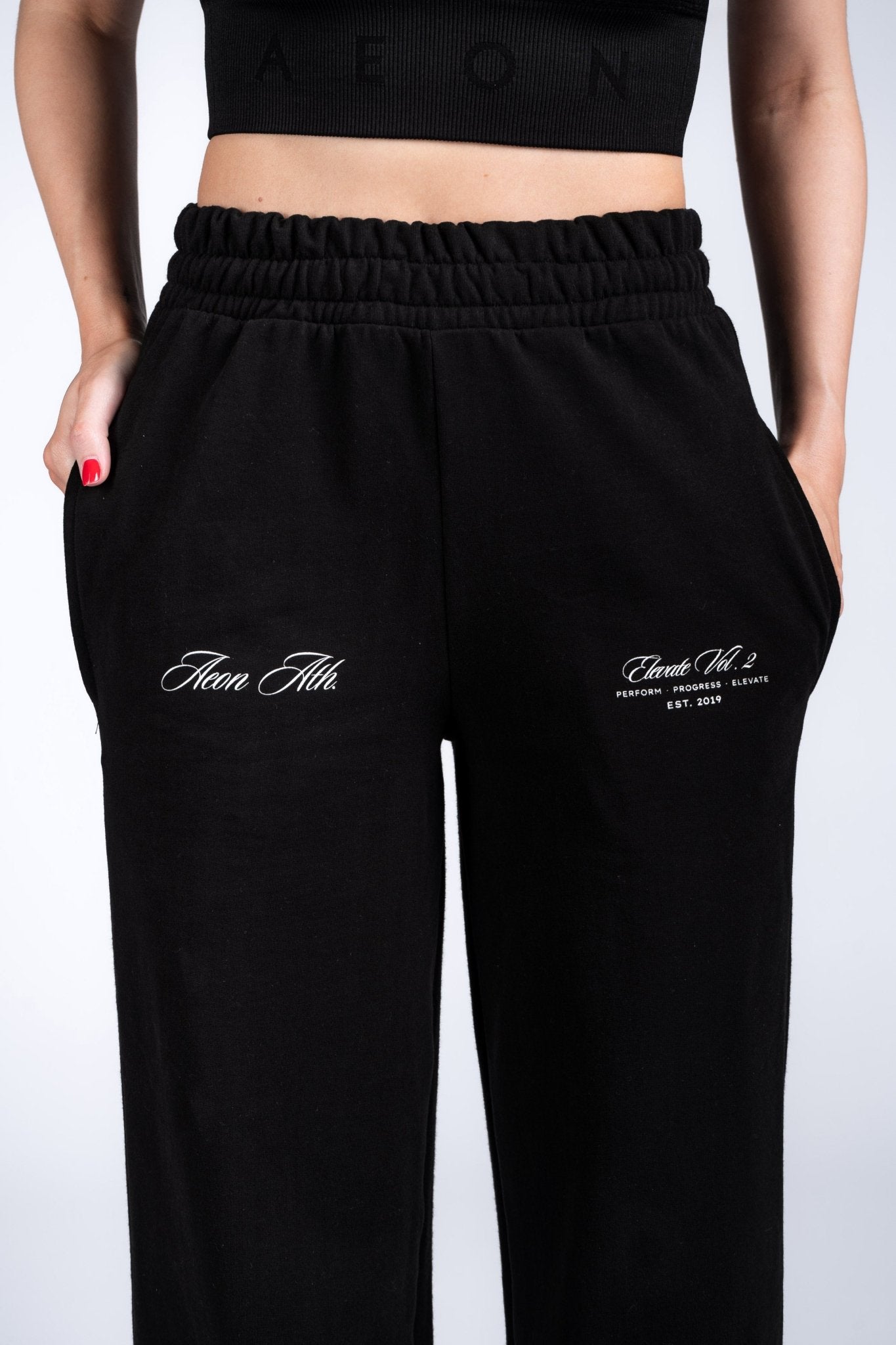 ELEVATE TRACKSUIT BUNDLE - BLACK (3 - PIECE) - Aeon Athletics