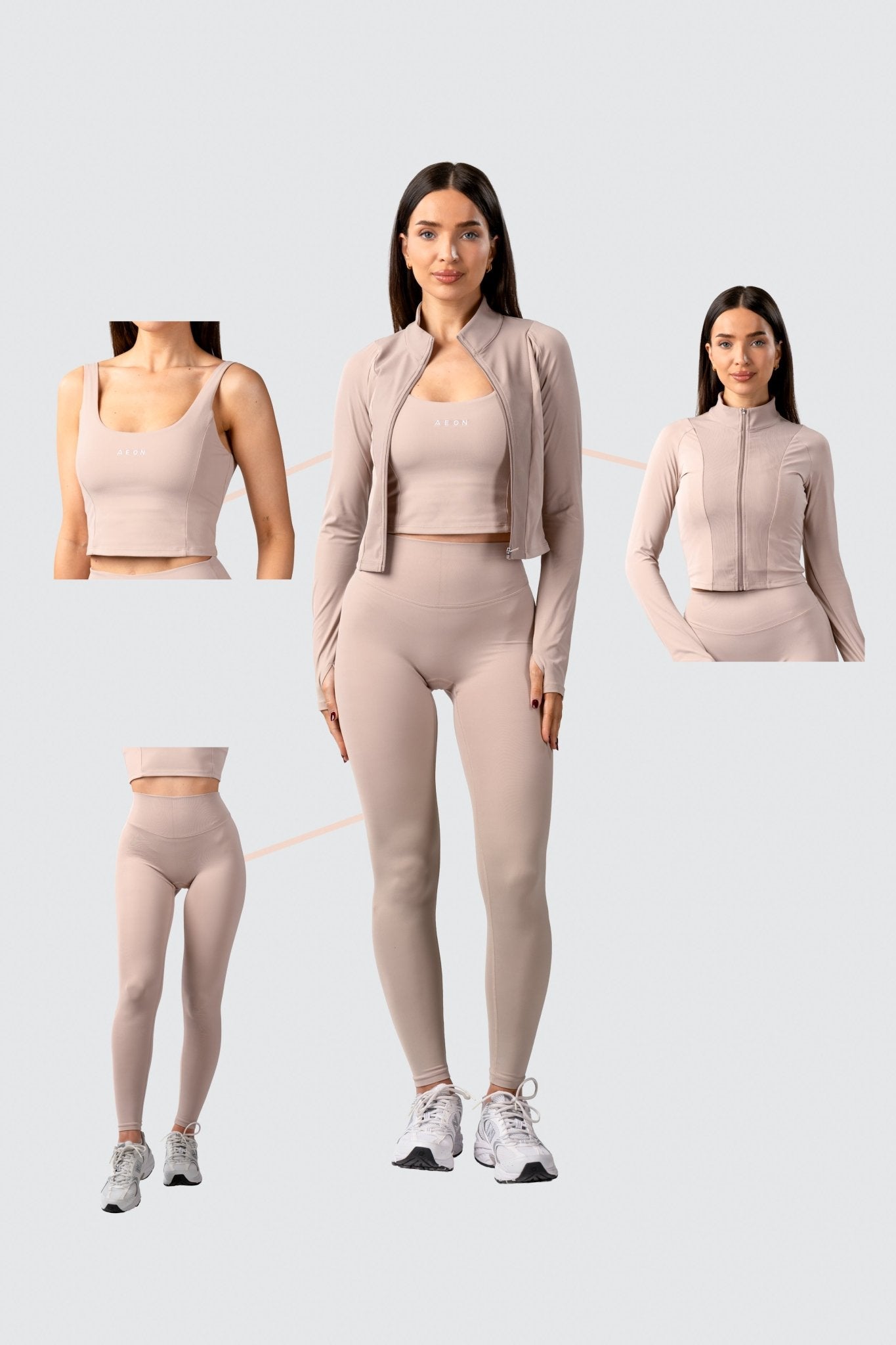 FLEXMOTION BUNDLE - SAND (3 - PIECE) - Aeon Athletics