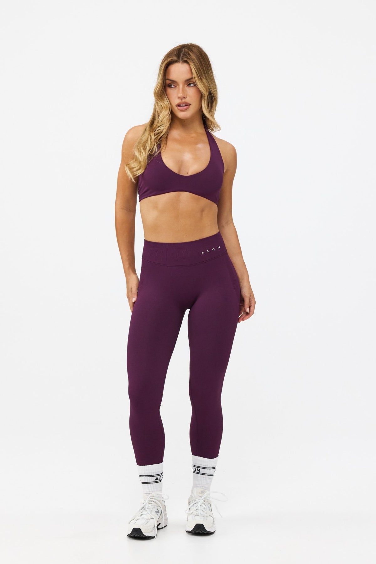 MOTION HALTER NECK BRA V2 - Aeon Athletics