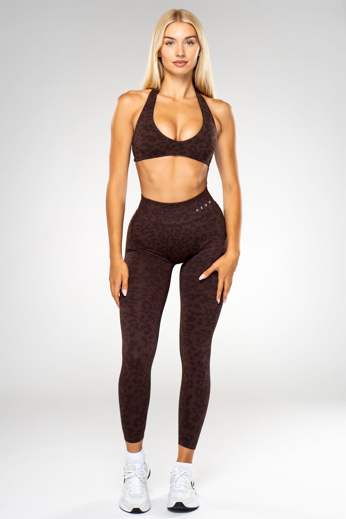 MOTION LEO HALTER NECK BRA V2 - Aeon Athletics