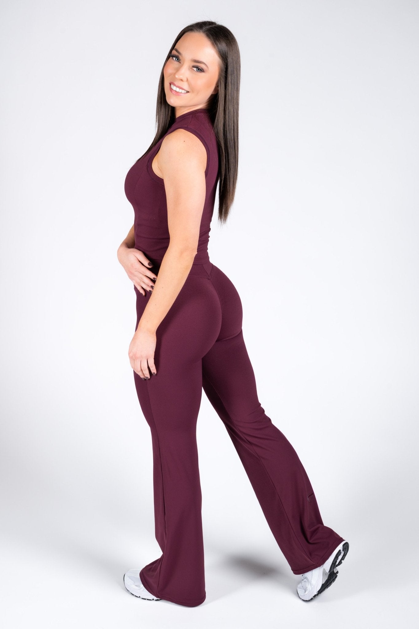 SECOND SKIN HIGH NECK TOP - Aeon Athletics