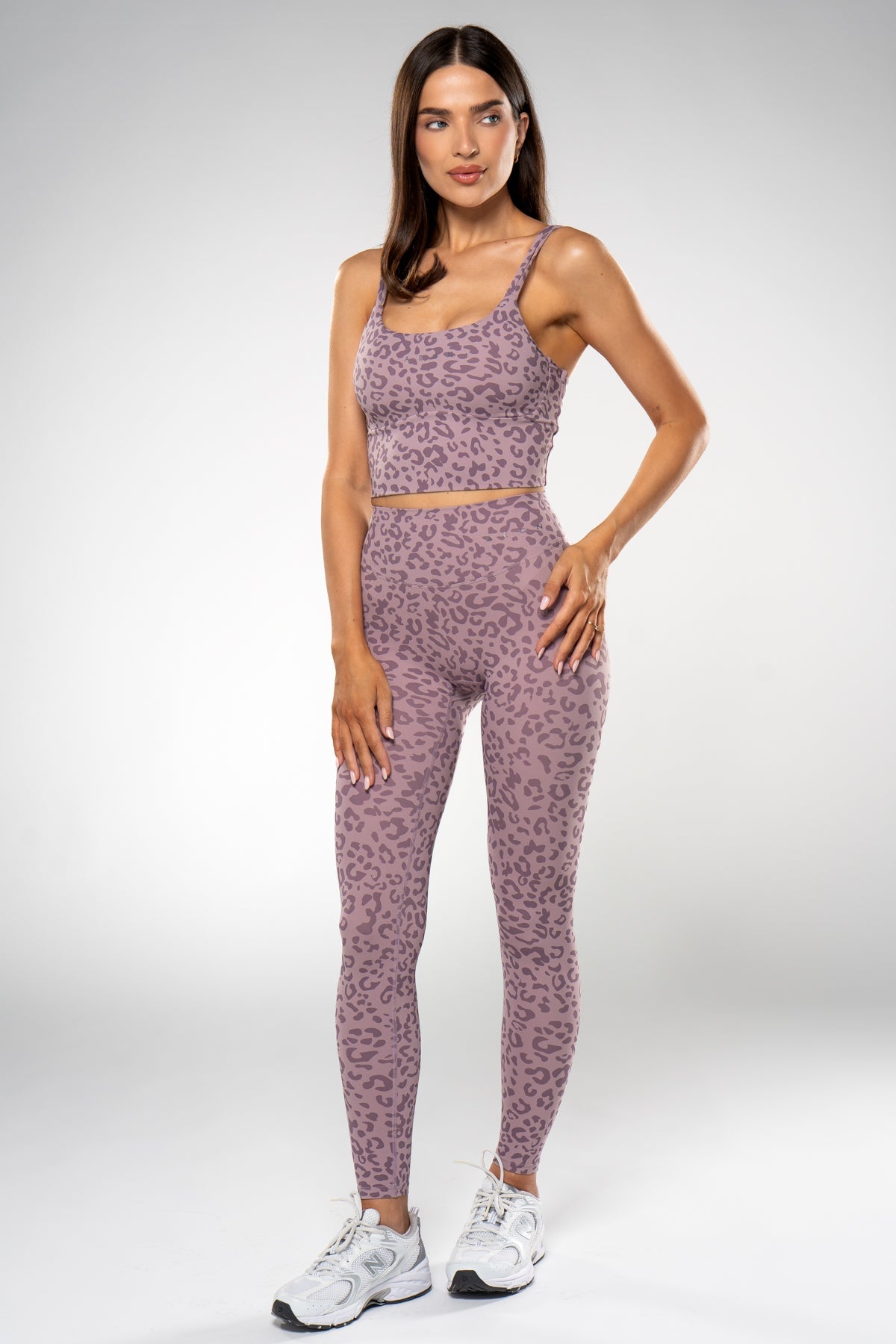 SECOND SKIN LEO CROP TOP - Aeon Athletics