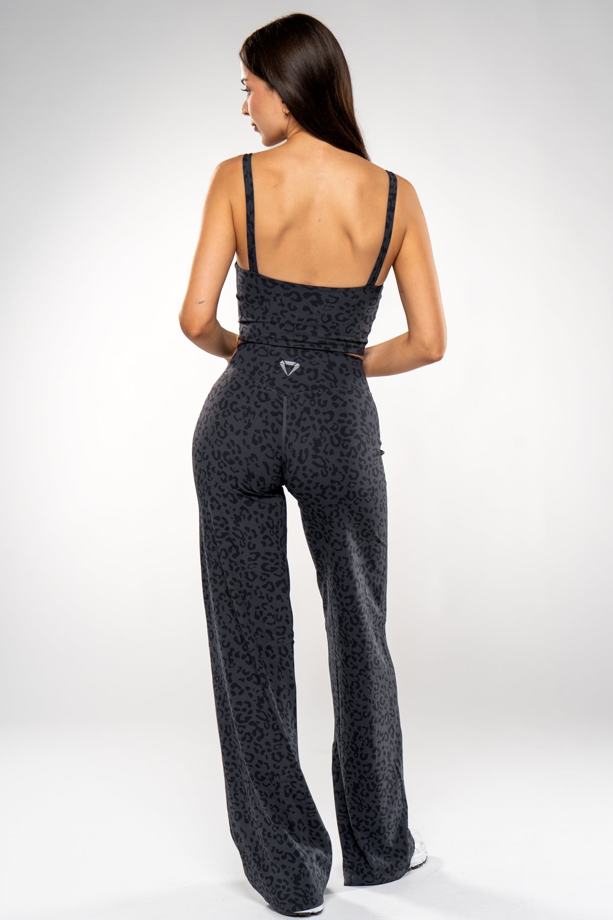 SECOND SKIN WIDE LEG LEO LEGGINGS - Aeon Athletics