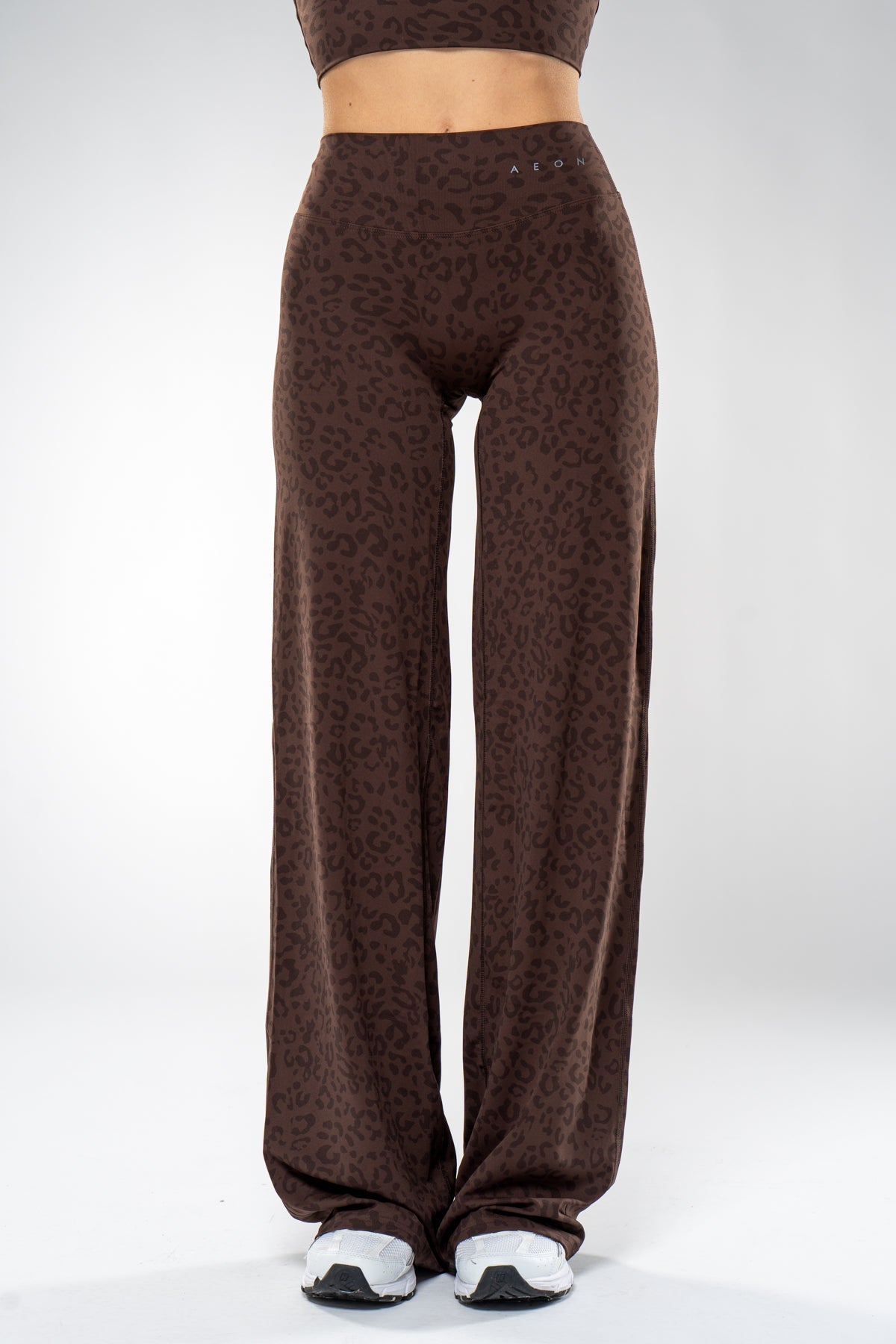 SECOND SKIN WIDE LEG LEO LEGGINGS - Aeon Athletics