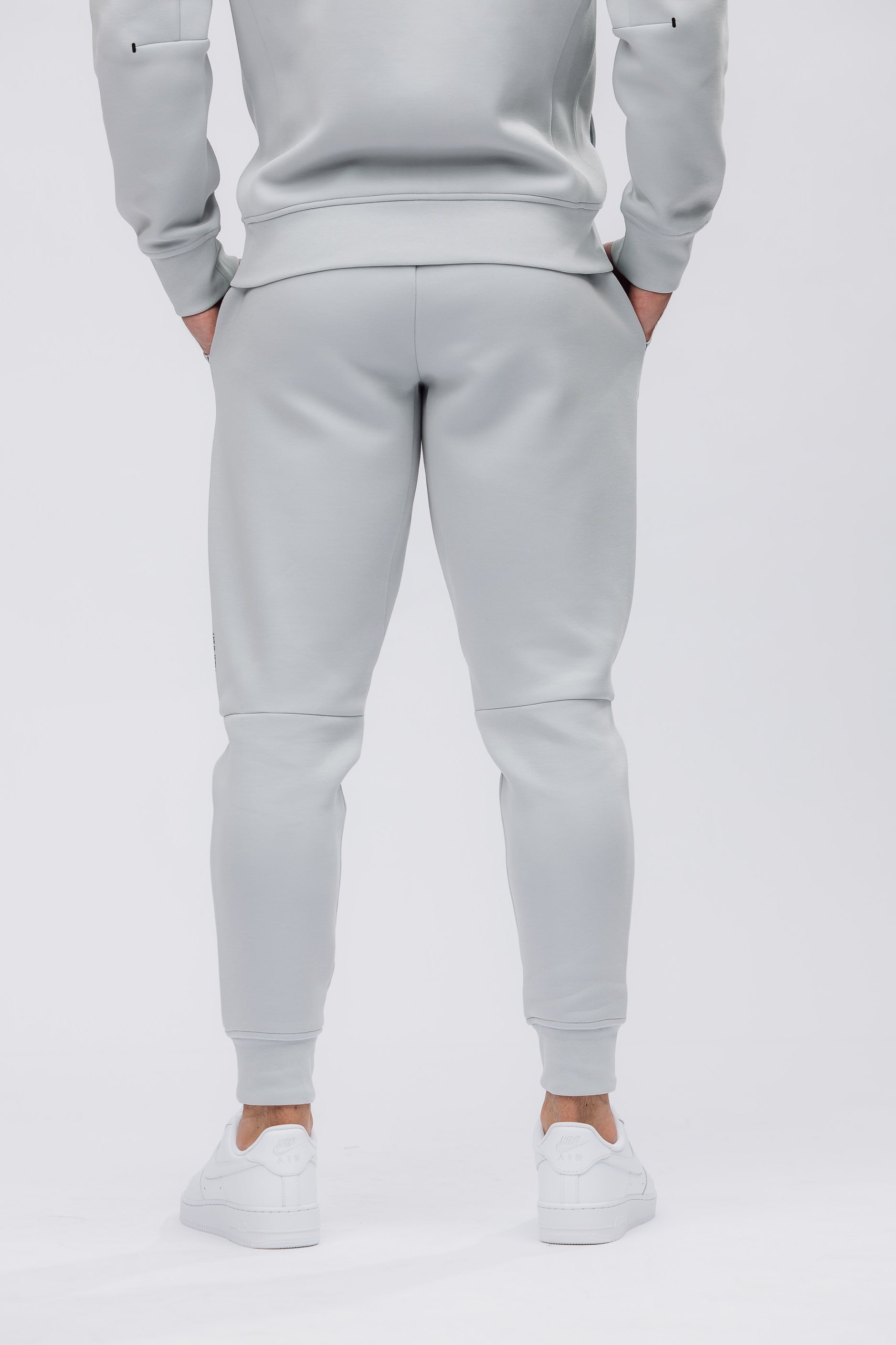 TECHFIT MENS TRACKSUIT BUNDLE - WOLF GREY (2-PIECE)