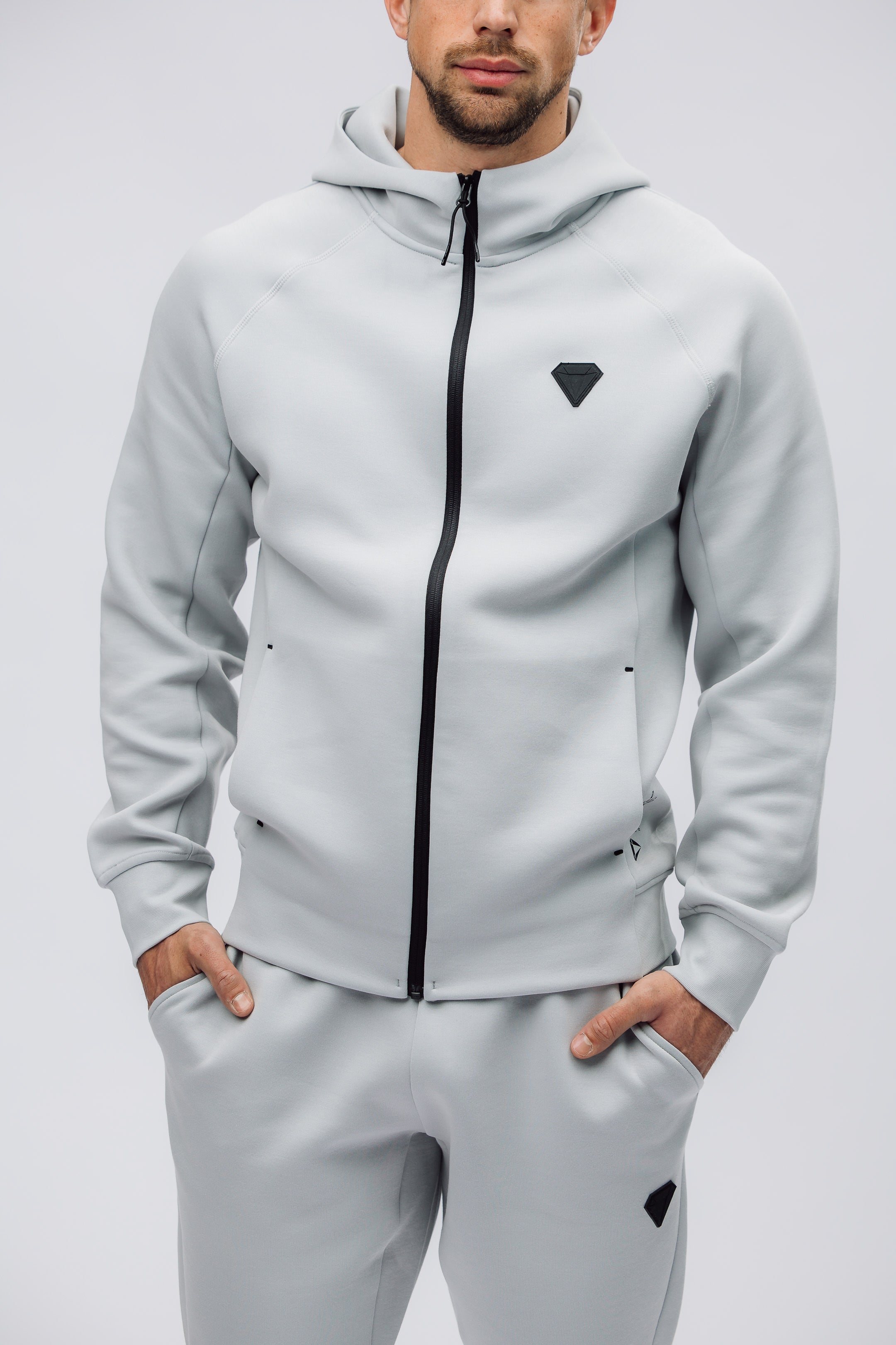 TECHFIT MENS ZIP HOODIE