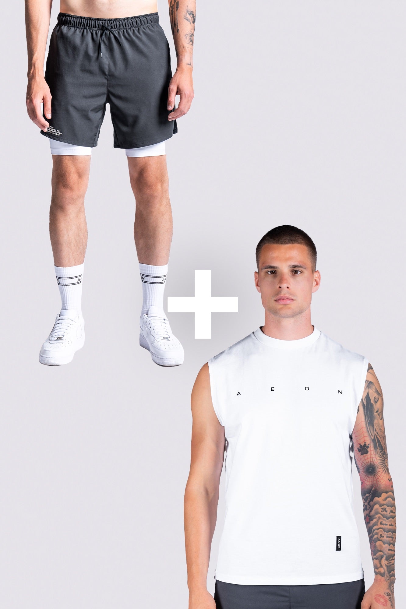 ICON BUNDLE - GRAPHITE/WHITE (2-PIECE)