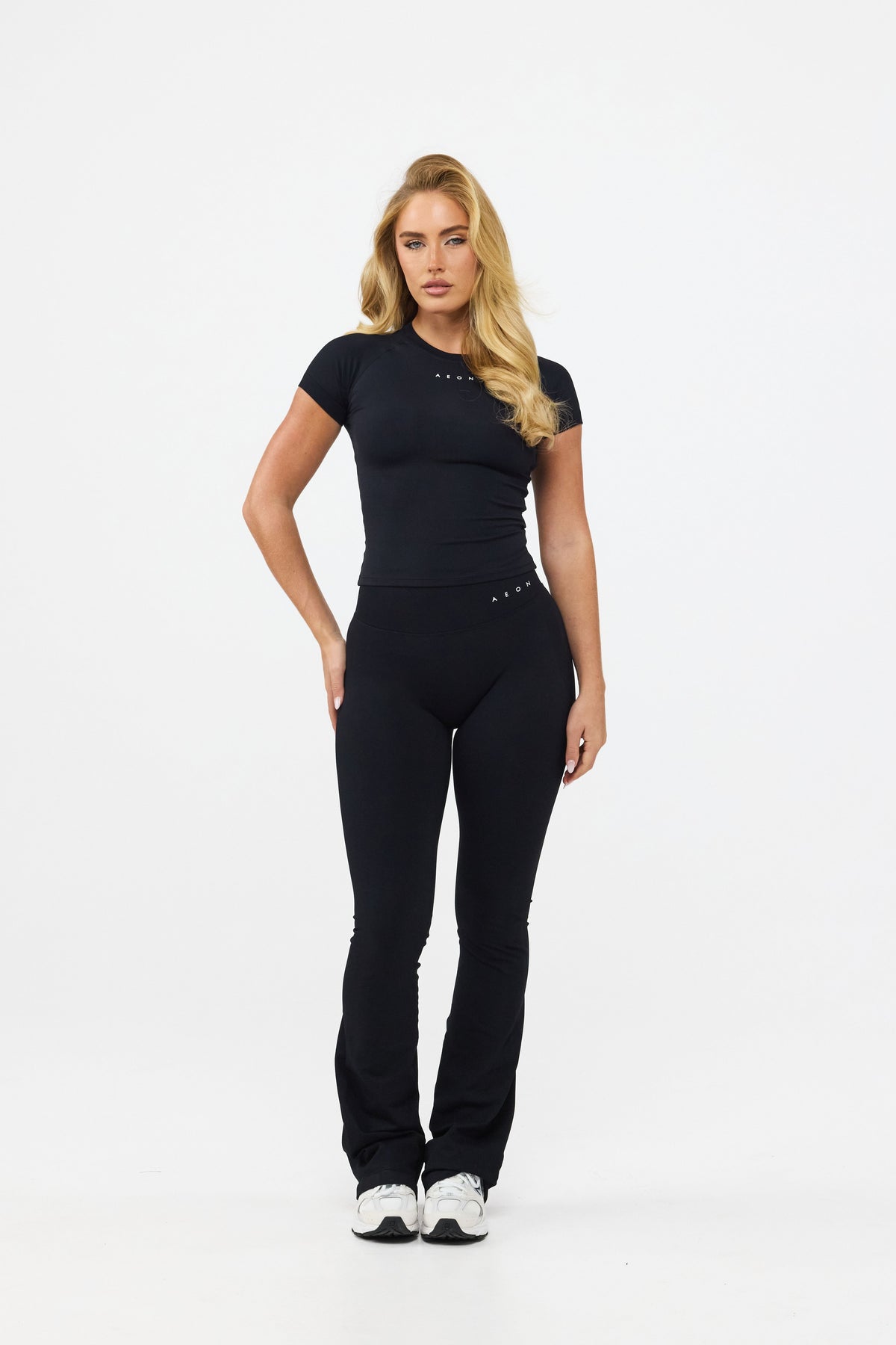 MOTION MID WAIST SCRUNCH FLARED LEGGINGS V2