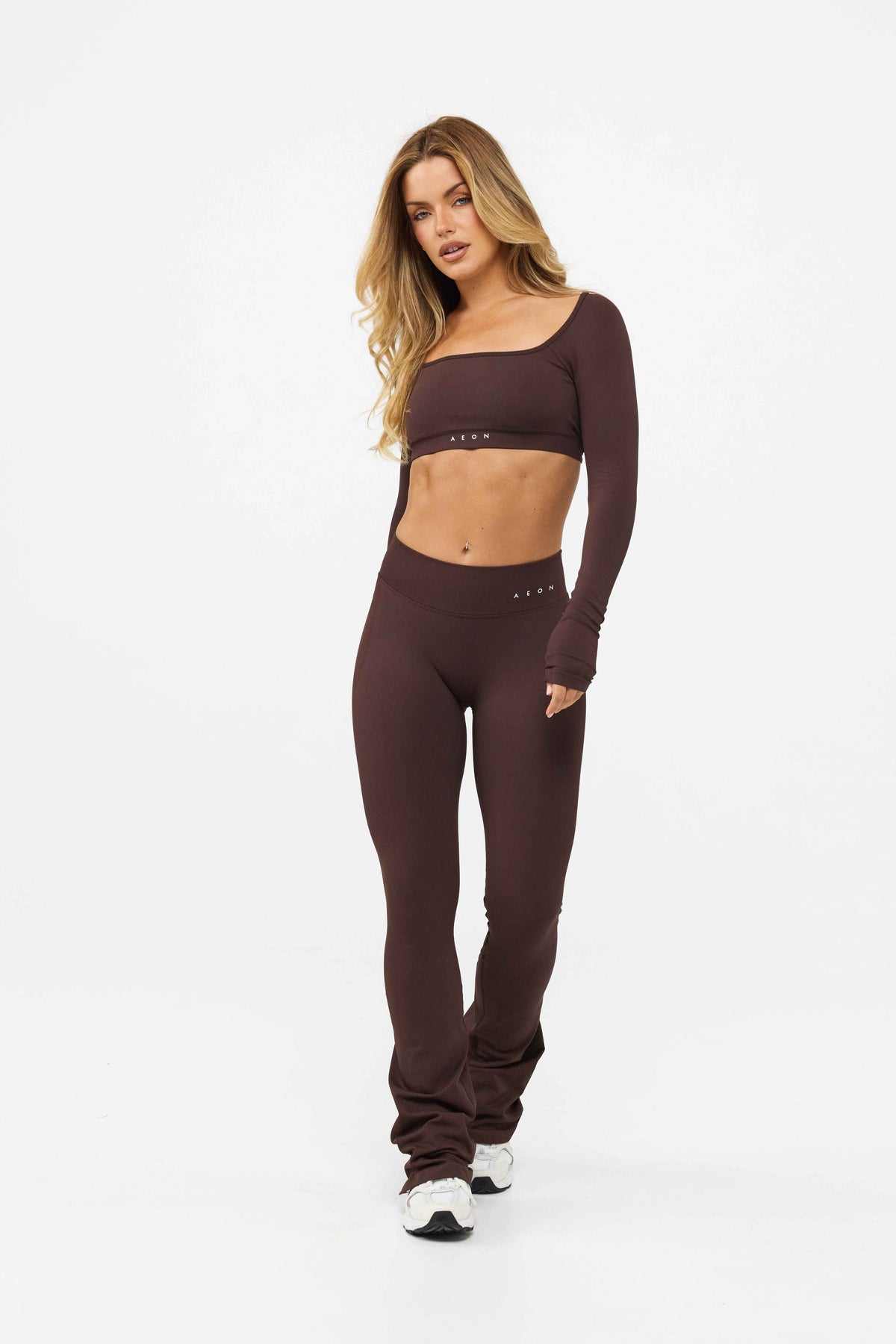 MOTION MID WAIST SCRUNCH FLARED LEGGINGS V2