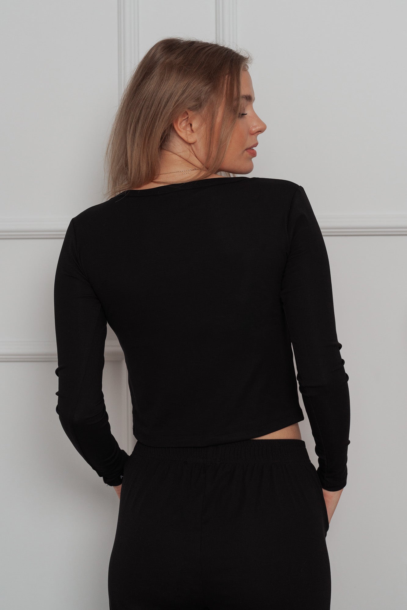 EASE PYJAMA BUNDLE - BLACK (2 - PIECE) - Aeon Athletics