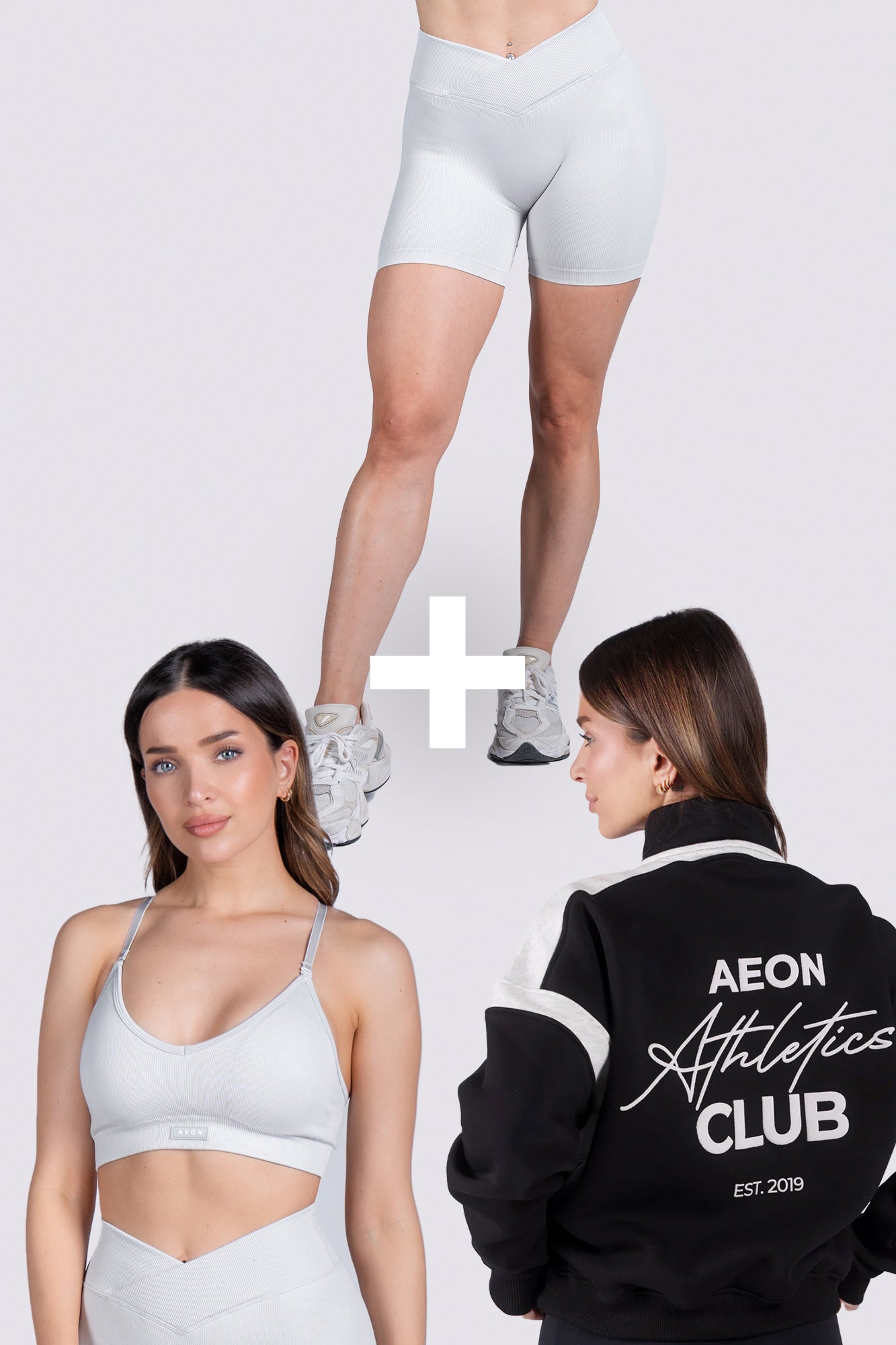 EMPOWER SHORT BUNDLE - ROYAL GREY (3 - PIECE) - Aeon Athletics