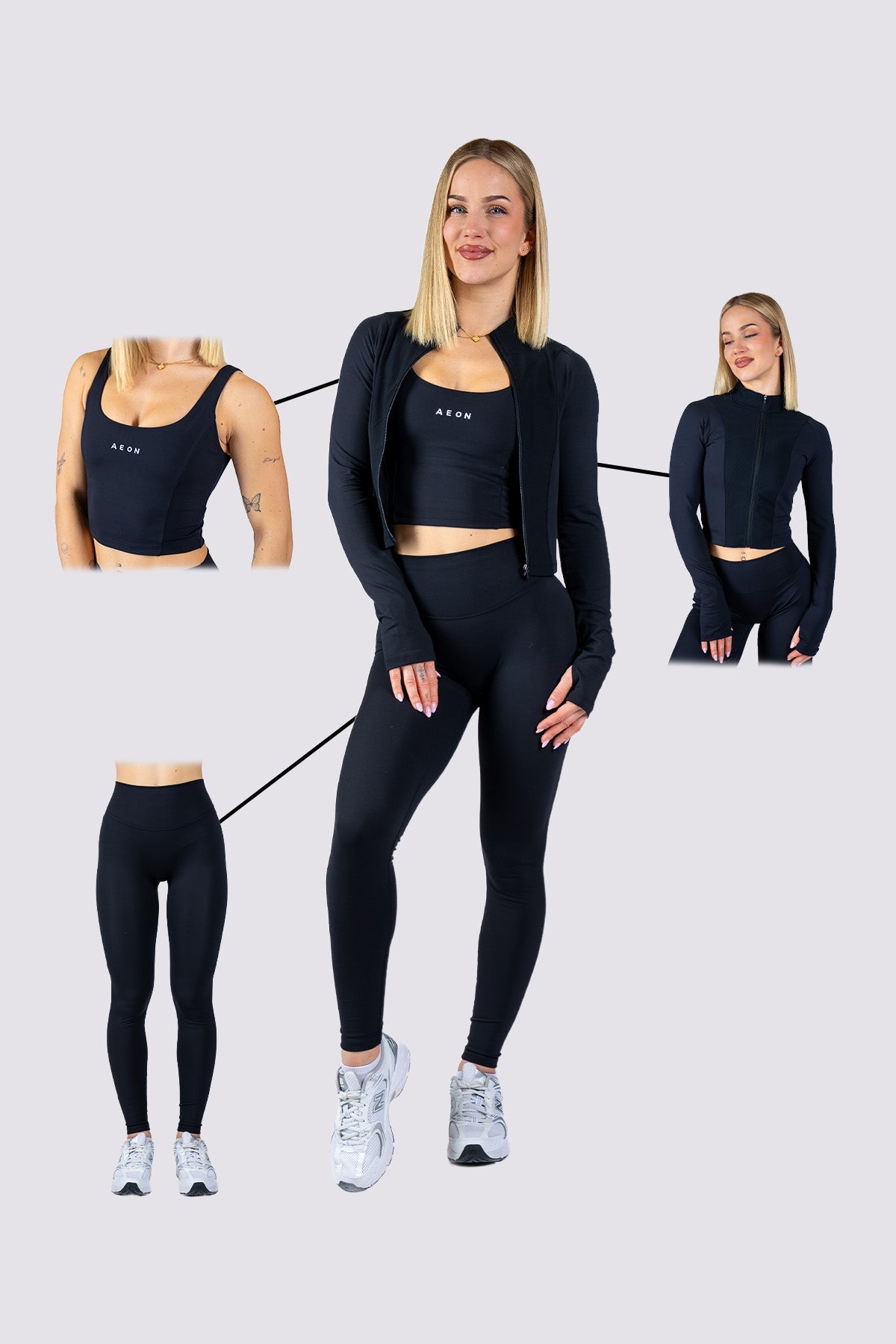 FLEXMOTION BUNDLE - BLACK (3 - PIECE) - Aeon Athletics
