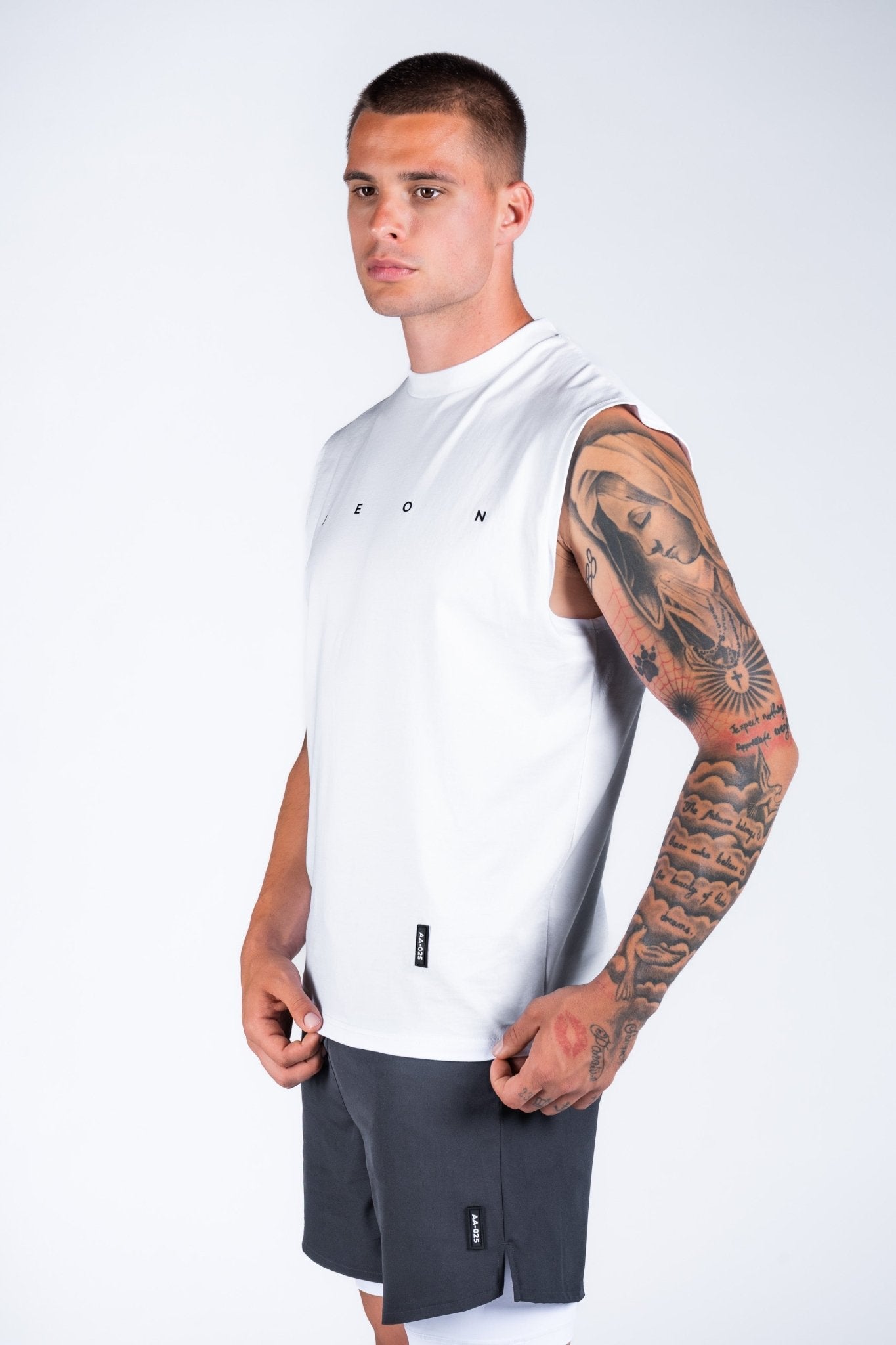 ICON BUNDLE - GRAPHITE/WHITE (2 - PIECE) - Aeon Athletics