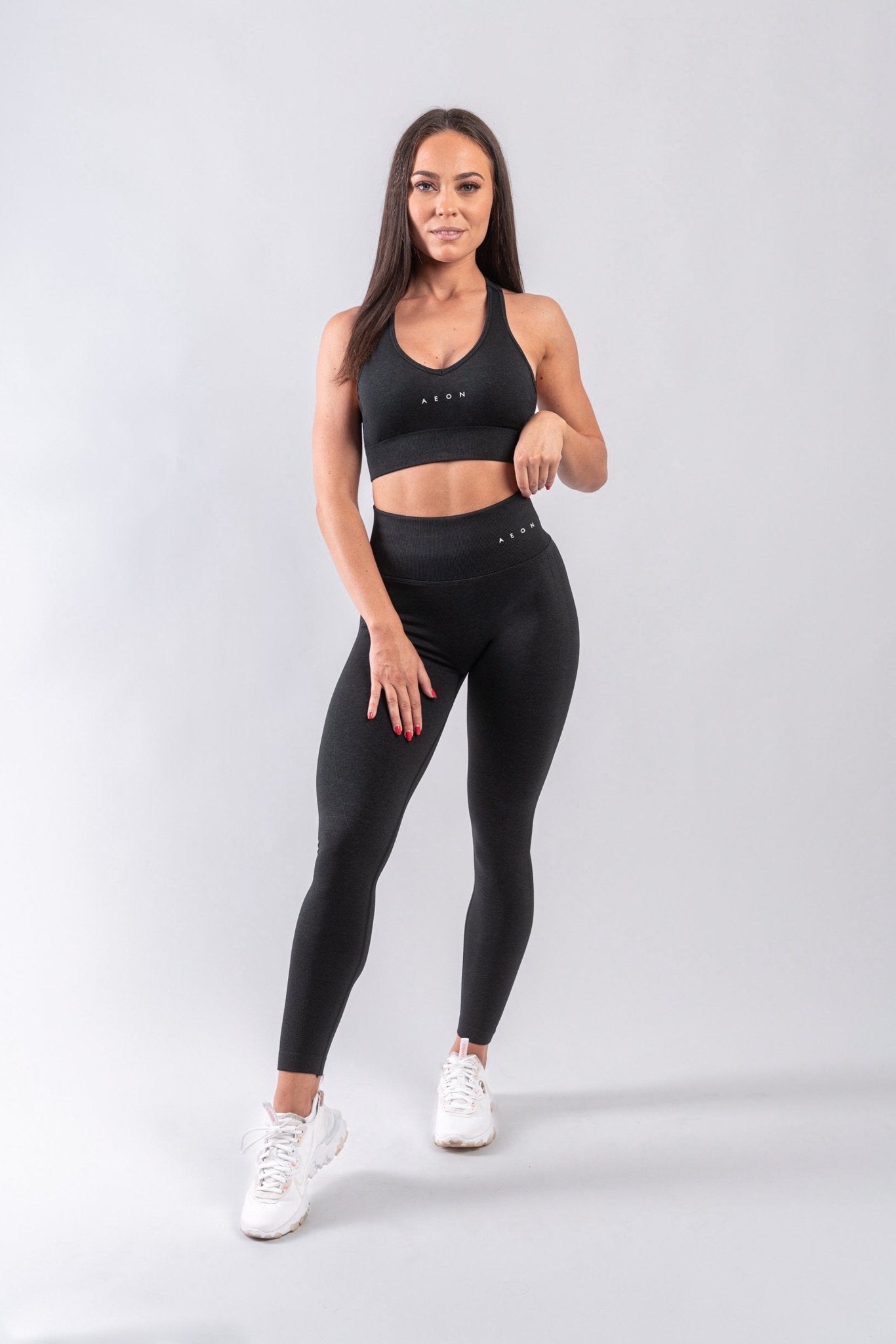 MOTION SEAMLESS MARL LEGGINGS - Aeon Athletics