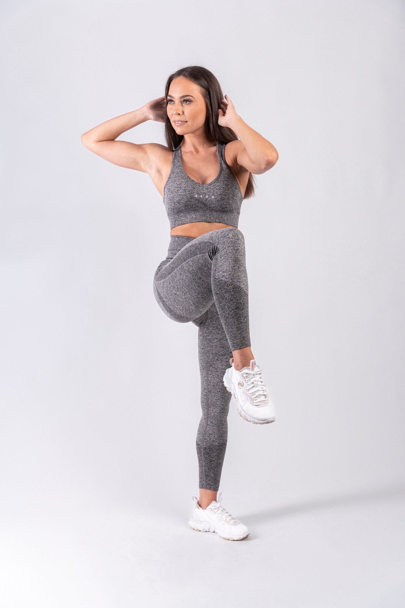 MOTION SEAMLESS MARL LEGGINGS - Aeon Athletics