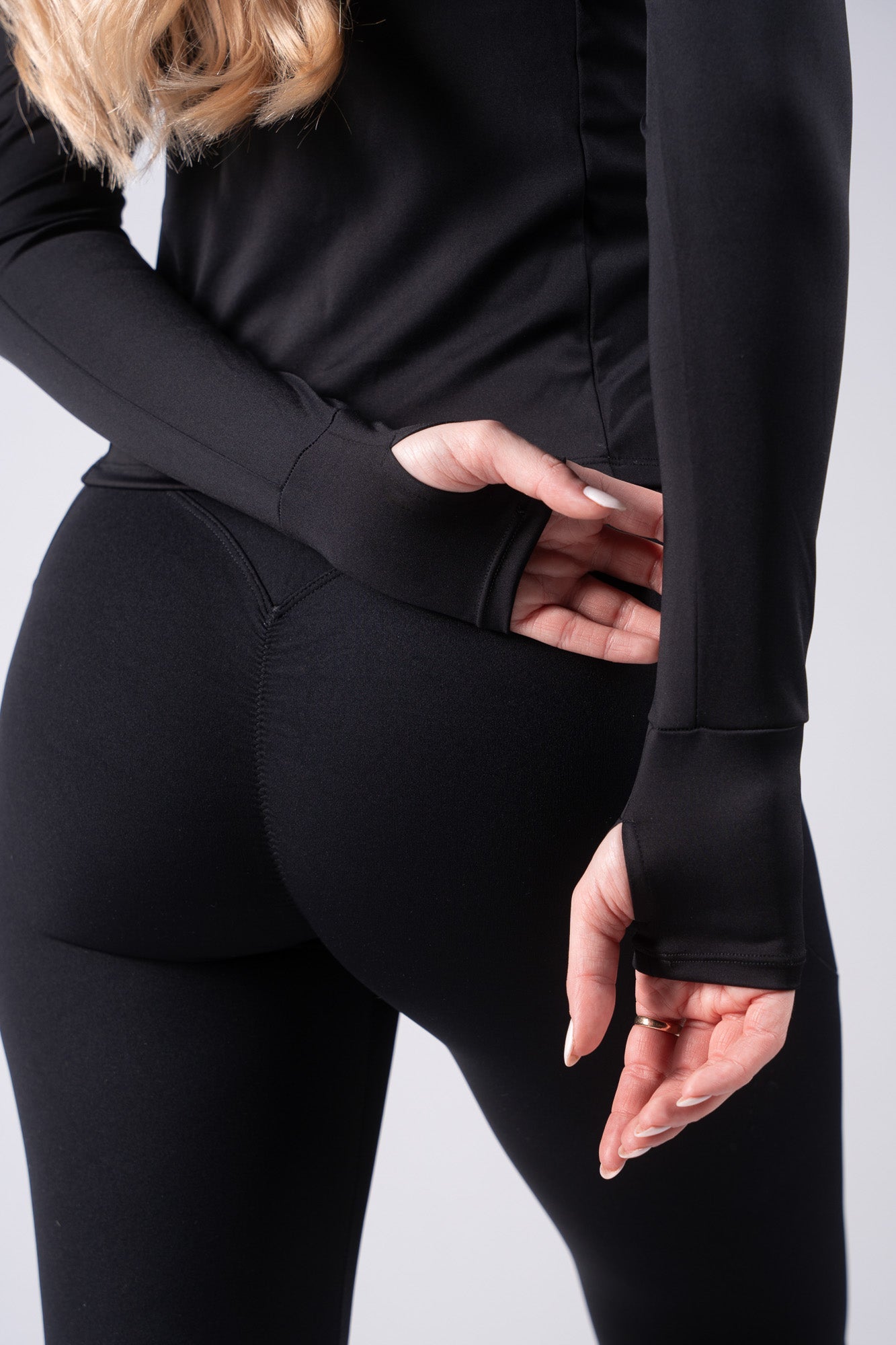 SECOND SKIN HALF ZIP TEE - Aeon Athletics