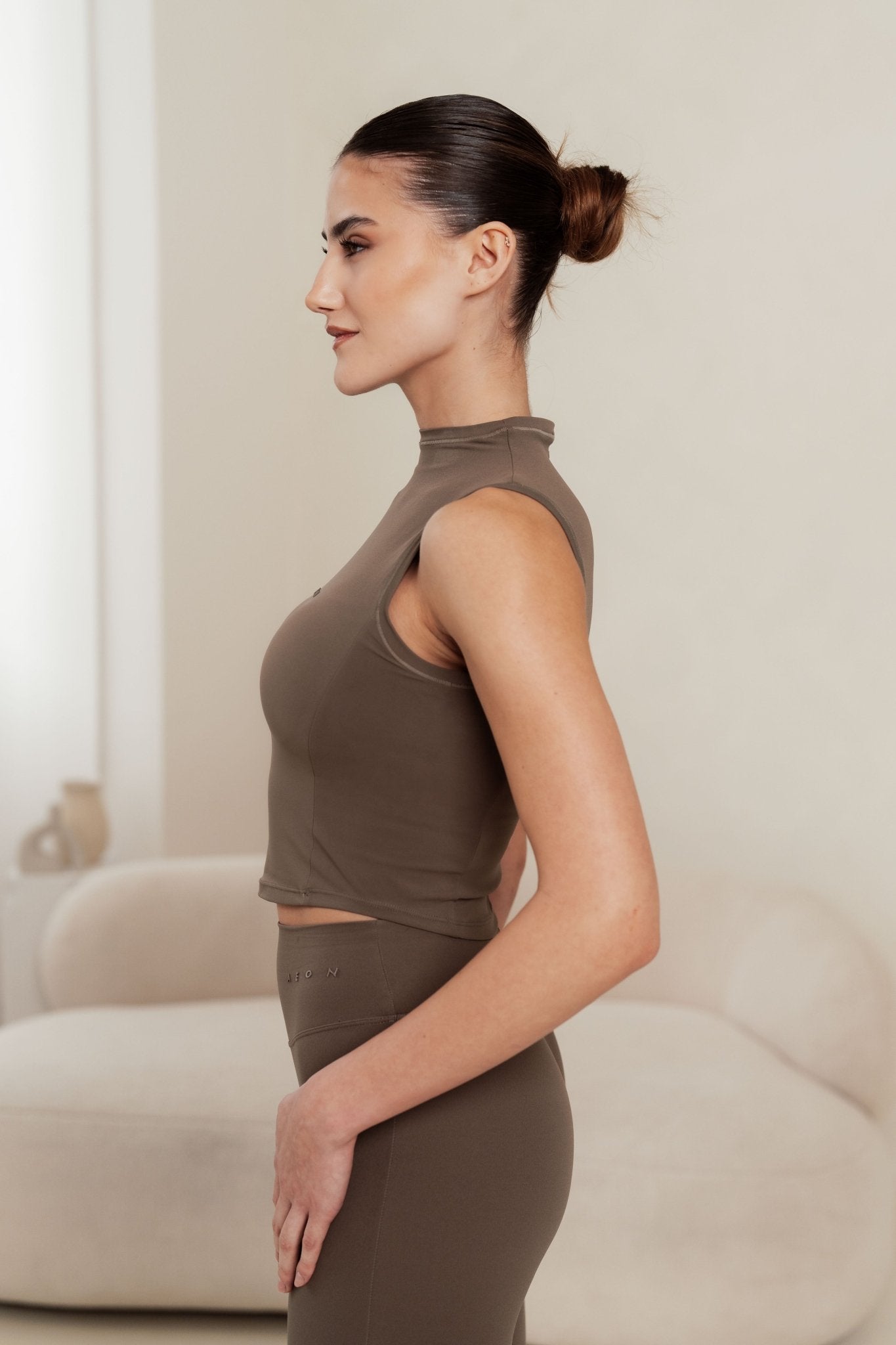 Aeon Second Skin High Neck Top