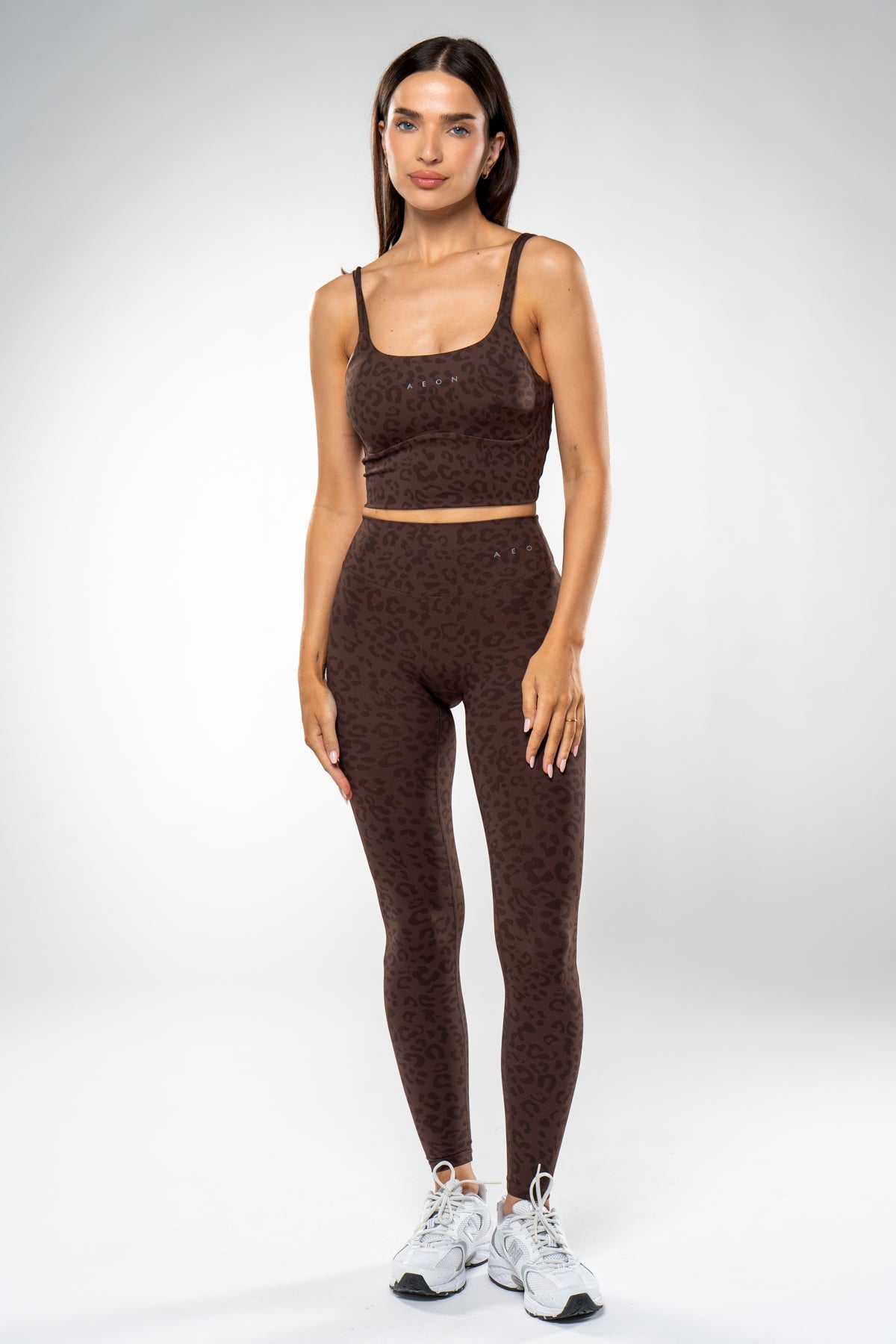 SECOND SKIN LEO CROP TOP - Aeon Athletics