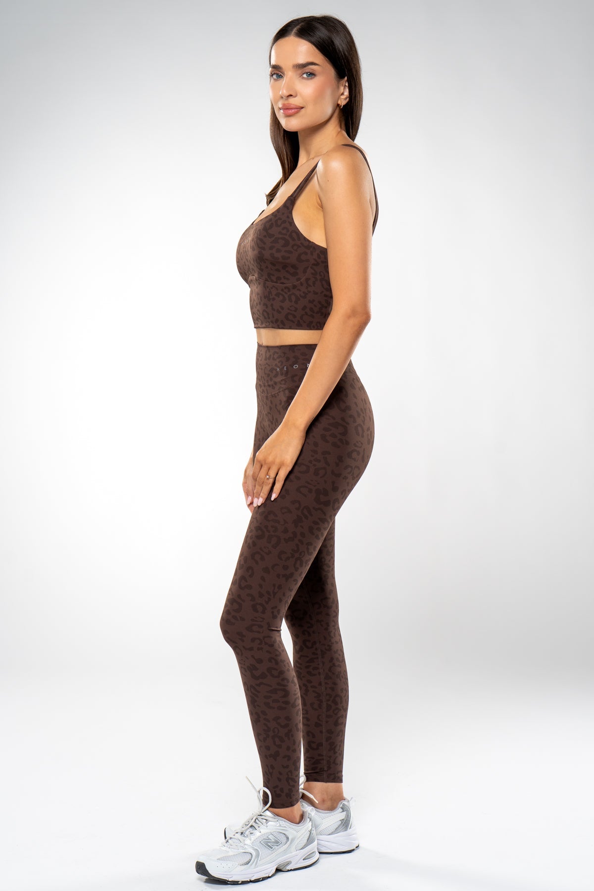 SECOND SKIN LEO CROP TOP - Aeon Athletics