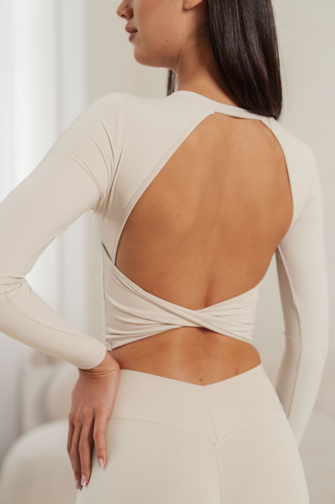 Aeon Second Skin Open Back Top