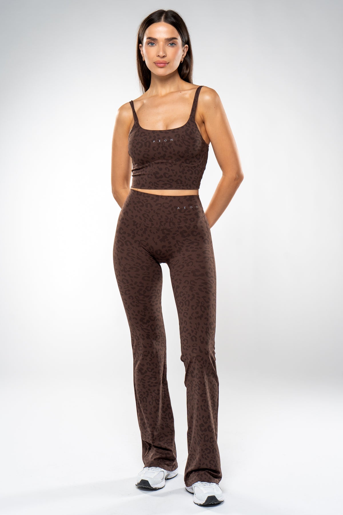 SECOND SKIN SCULPT FLARED LEO LEGGINGS - Aeon Athletics