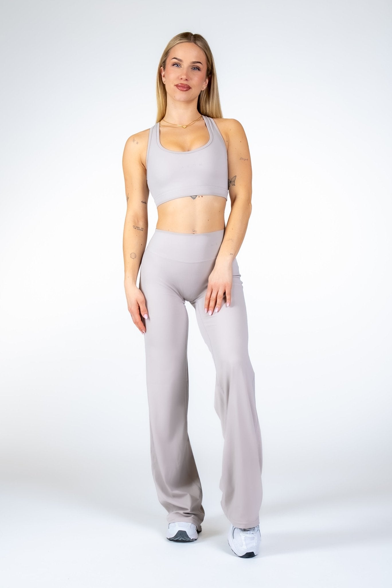 SECOND SKIN WIDE LEG LEGGINGS - Aeon Athletics