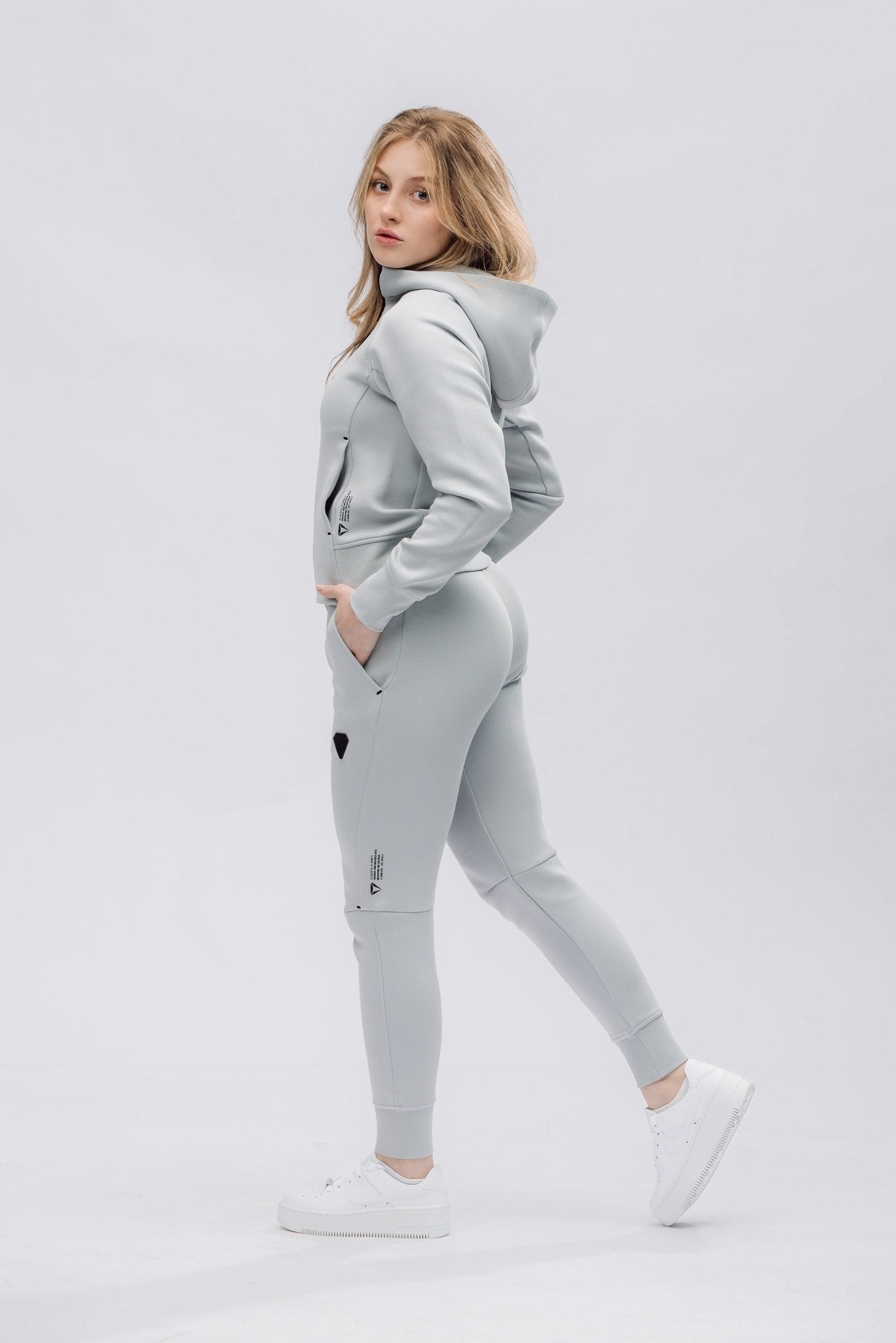 Aeon TechPRO Womens Tracsksuit Bundle - Wolf Grey (2-piece)